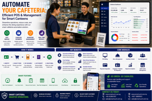 Choosing the Right Smart Canteen System Singapore for Retail Businesses Choosing the Right Smart Canteen System Singapore for Retail Businesses