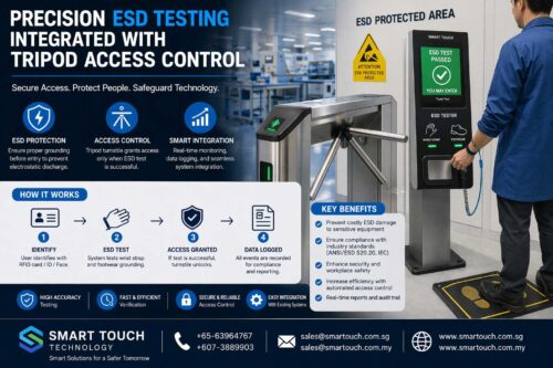 Precision ESD Testing Integrated with Tripod Access Control - Smart ...