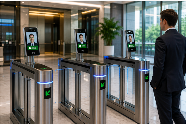 Digital Turnstile with Face Recognition for Smart Buildings - Smart ...