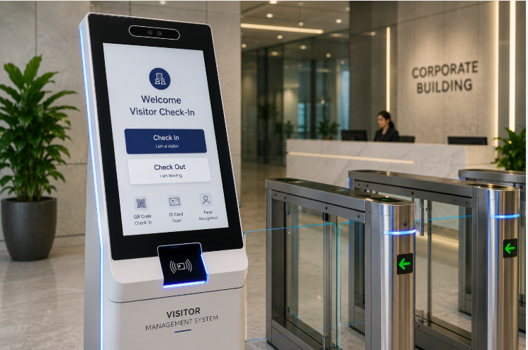 Top Visitor Management System Kiosk Singapore for Corporate Buildings ...