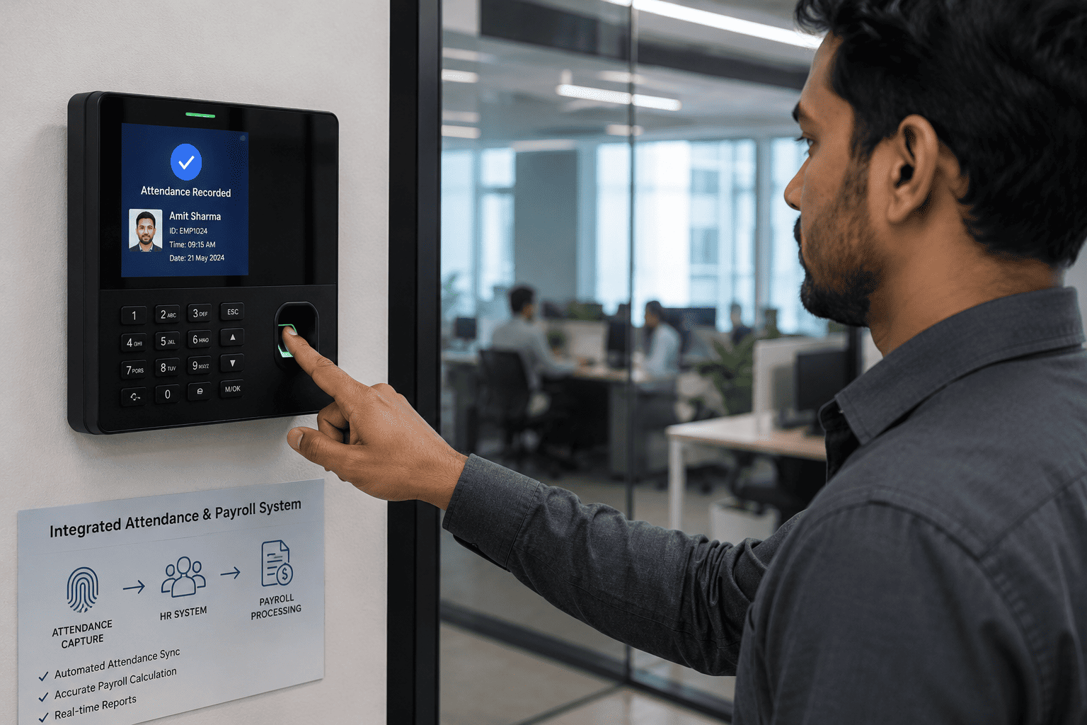 AI Facial Recognition Swing Barrier Access Control System Singapore ...